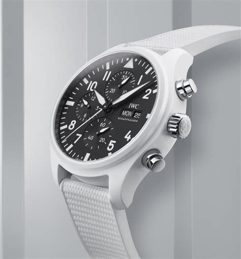 iwc ceramic white|iwc top gun ceramic.